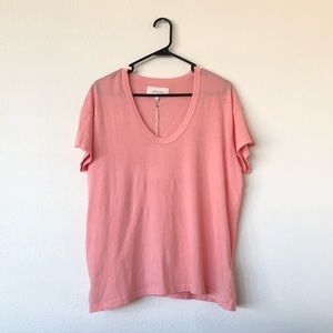 The Great Distressed Peach T Shirt